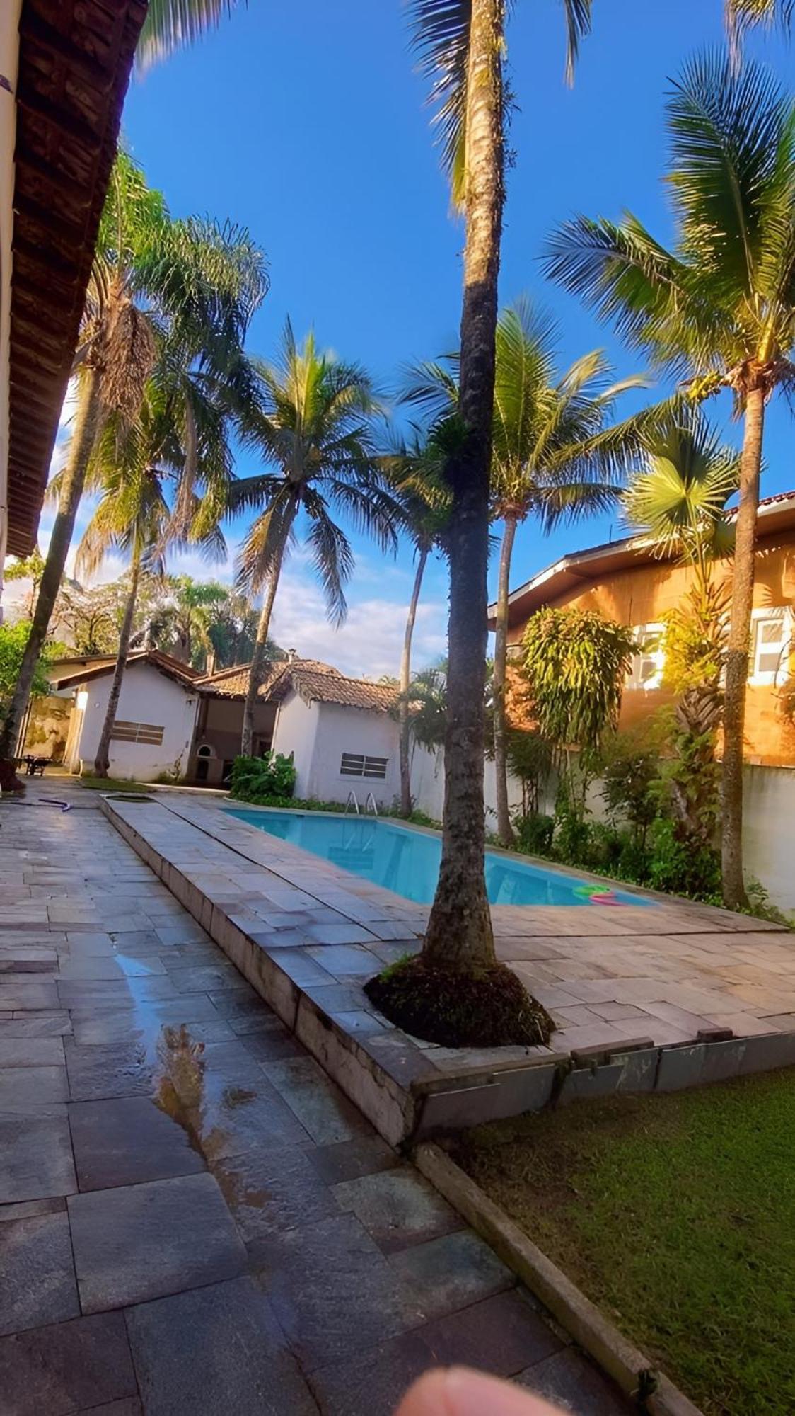 Casarao No Guaruja Com Piscina Villa Exterior photo
